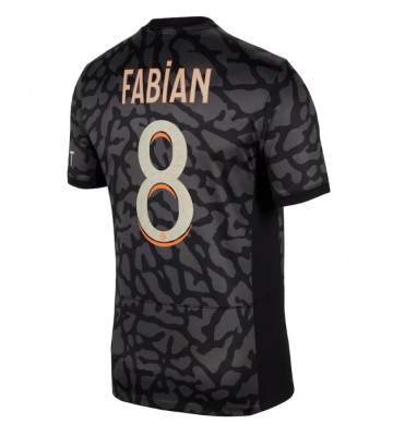 Paris Saint-Germain Fabian Ruiz #8 Tercera Equipación 2023-24 Manga Corta